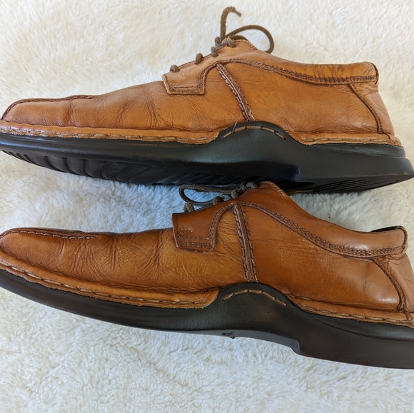 Great Condition: Josef Seibel Brown Leather  Slip-On Dress Shoes Size Me… main image 9